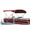 Eevelle Summerset Sunflair Premium Bimini Top Kit w/ Hardware , Frame, 96in LONG, 54in HIGH, Fits 97in-103in SSF-544B103-RED - alternate 1